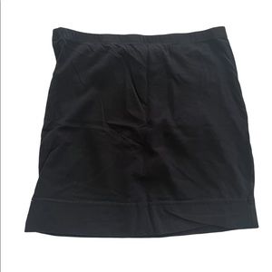 black mini skirt // #h&m